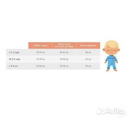 Гидрокостюм детский