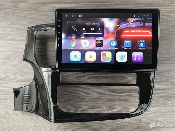 Магнитола TopWay TS7 на Mitsubishi Outlander