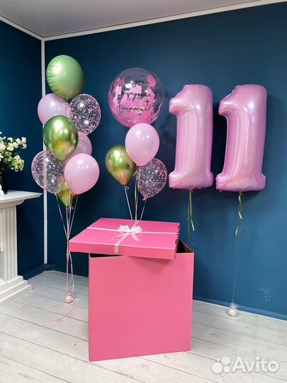 Воздушные шары с доставкой, шары на праздник