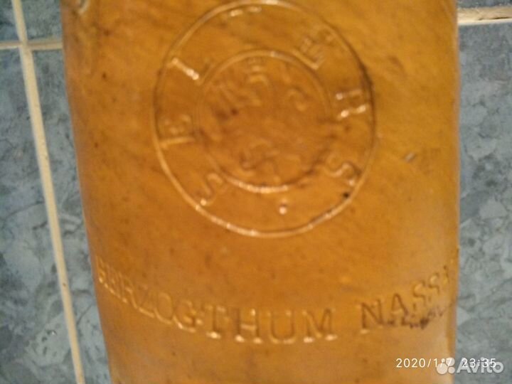 Сельтерская бутылка керамическая 1л