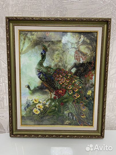 Картины вышитые бисером