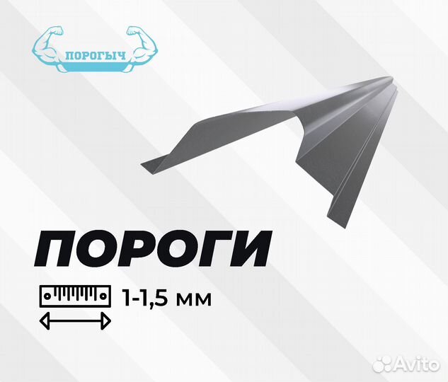 Порог Citroen C2 правый