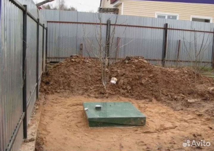 Установка септиков под ключ