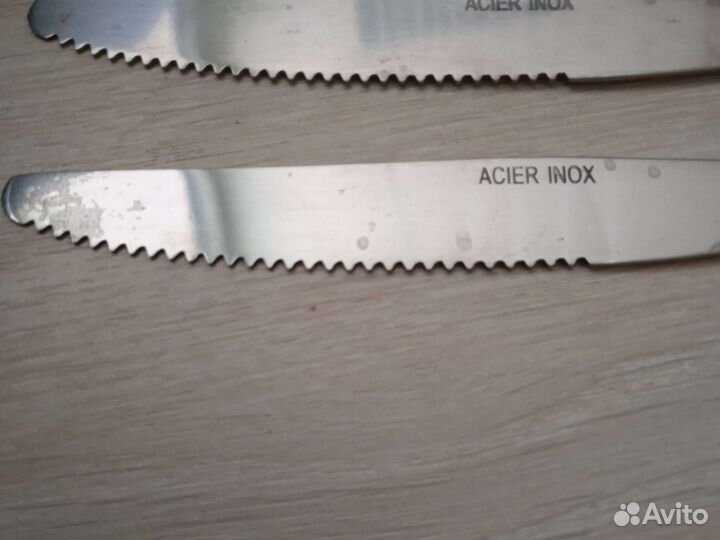 Ножи столовые плоские