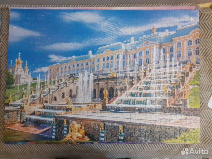 Картина пазловая склеенная