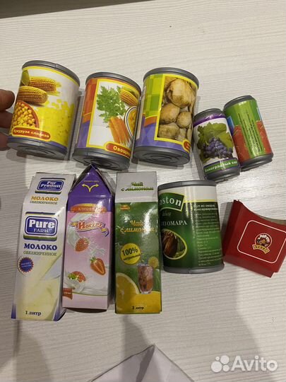 Набор продуктов игрушкчный