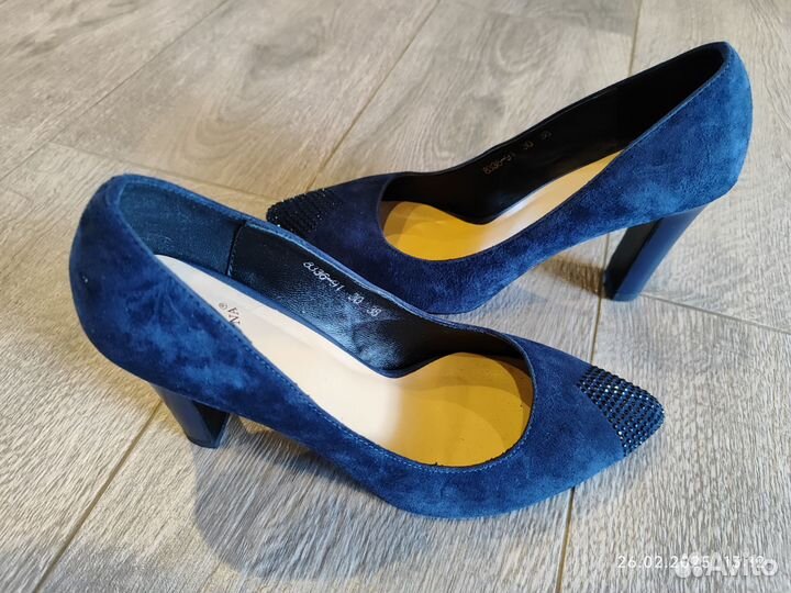 Туфли женские 37 размер замша