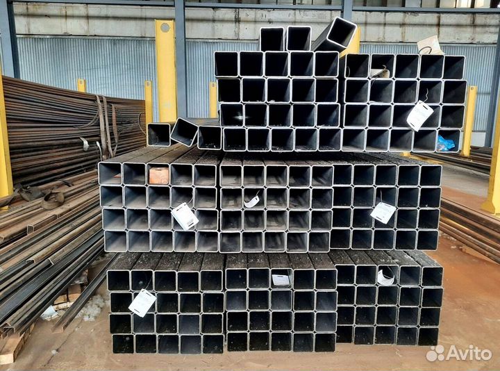 Труба профильная оцинкованная квадрат 15х0.8, 6 м