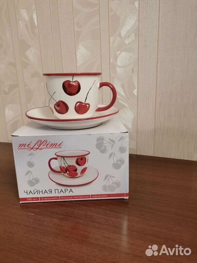 Чашка с блюдцем