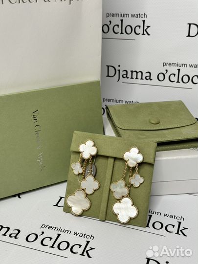 Серьги Van cleef magic alhambra