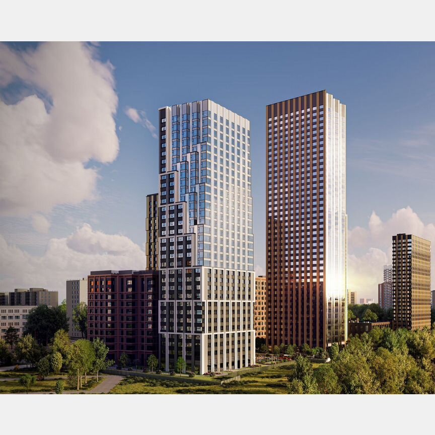 3-к. квартира, 56,4 м², 29/31 эт.