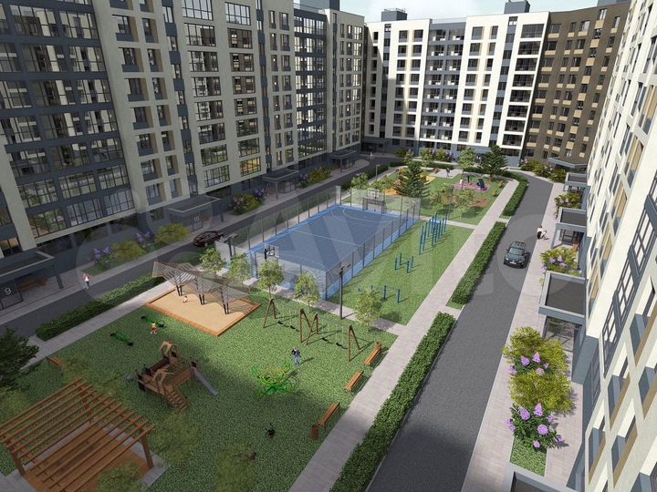 3-к. квартира, 100,4 м², 6/9 эт.