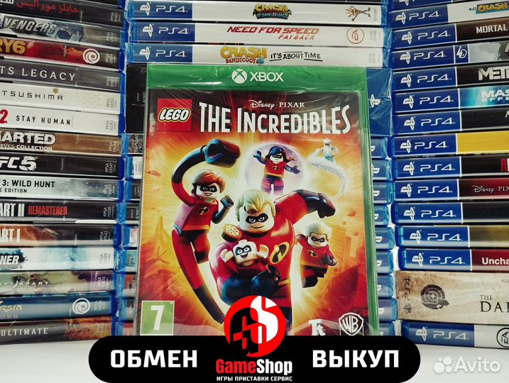 Lego Суперсемейка Xbox Новая