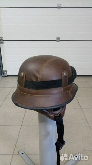 Мото шлем с очками