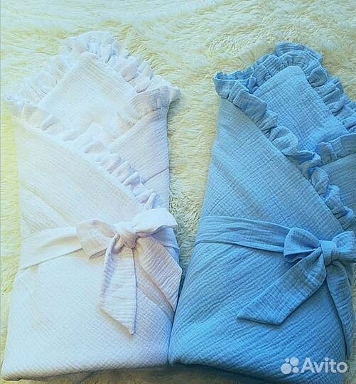 Детское одеяло - конверт из муслина