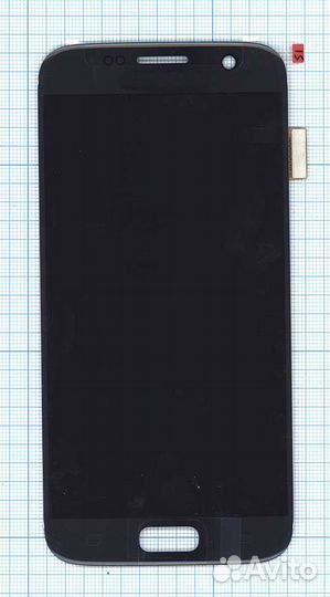 Дисплей Samsung Galaxy S7 SM-G930F черный oled