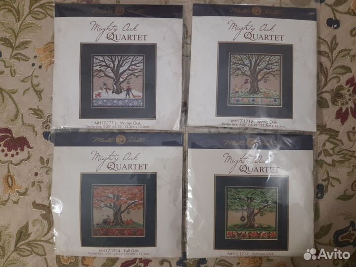 Лот наборов Mill Hill Mighty Oak Quartet