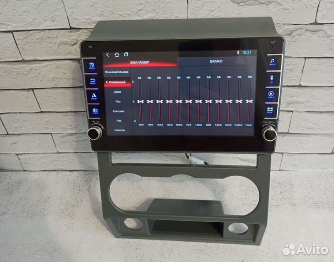 Магнитола Газель next android