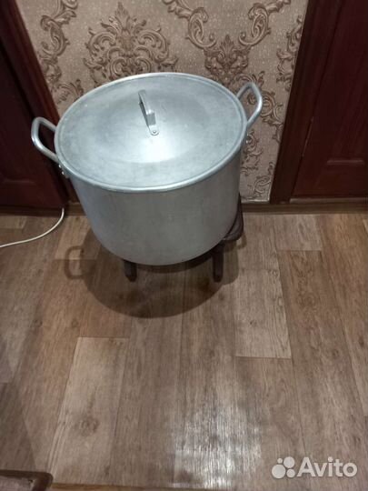 Кастрюля алюминиевая 40 литров