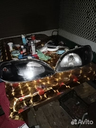 Фары Honda Civic EK рестайлинг