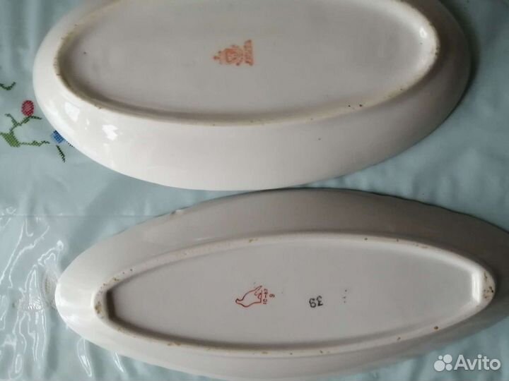 Селедочницы 40-х и 60-х годов ссср, винтаж