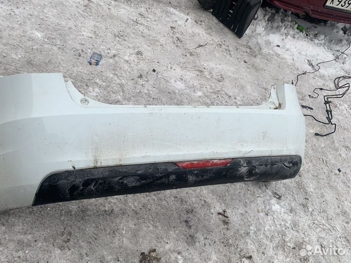 Задний бампер веста седан