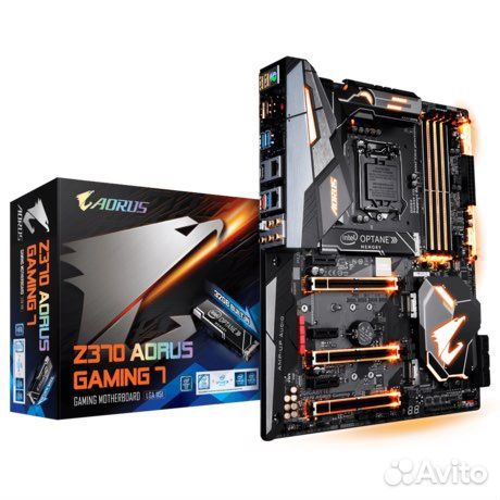 Intel core i7 8700k+Z370 aorus Gaming 7+Водяное ох