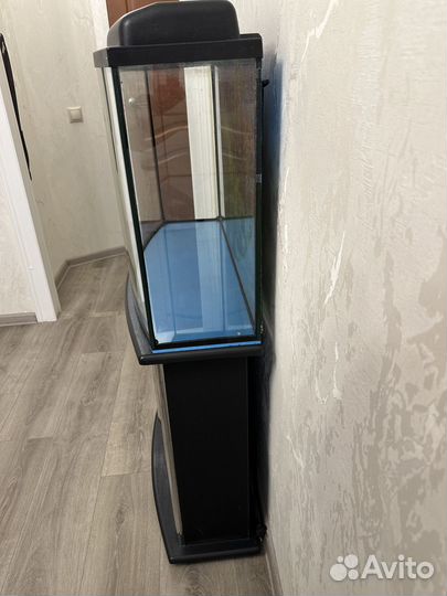 Аквариум с тумбой панорамный 100 л