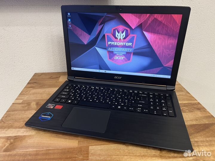 Игровой Acer FHD Ryzen3 6Gb SSD256+1000 Radeon 535