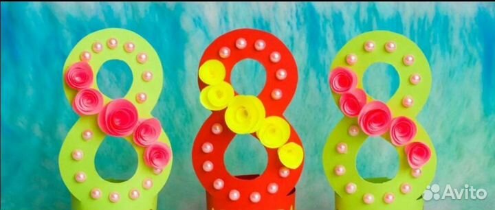 Открытки/аппликации/поделки 8 марта