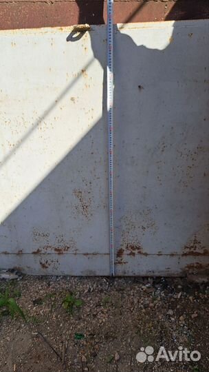 Ворота гаражные металлические бу