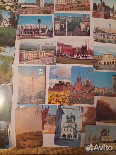 Календарики СССР 