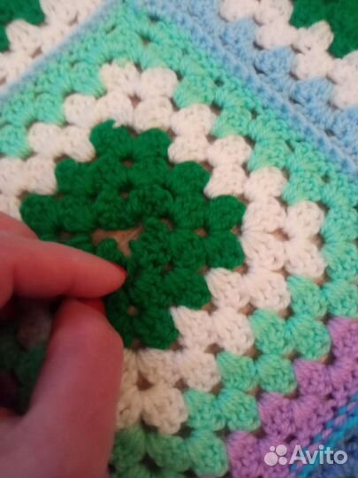 Плед ручной работы 165/130