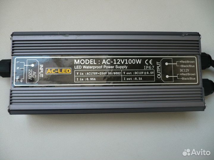 Блок питания AC-LED (AC/DC)