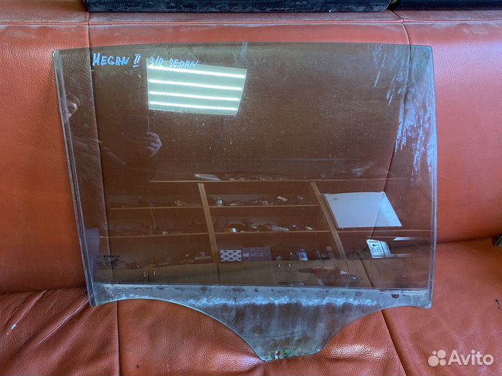 Renault megane 2 задние правое стекло двери sedan