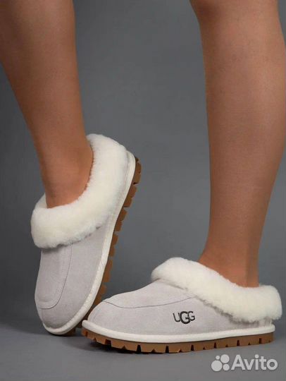 Меховые тапочки ugg