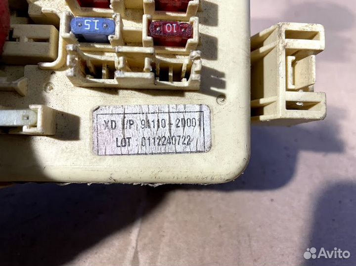 Блок предохранителей Hyundai Elantra XD 2.0 G4GC