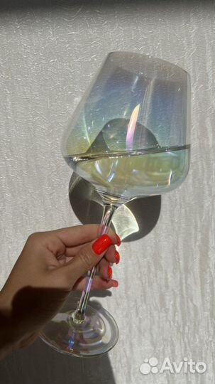 Перламутровые бокалы, набор 2шт