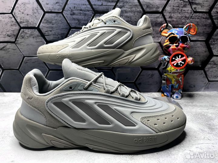 Кроссовки adidas ozelia серые