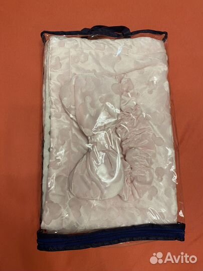 Конверт-одеяло на выписку для девочки