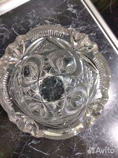 Ваза хрустальная СССР