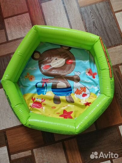 Детский надувной бассейн