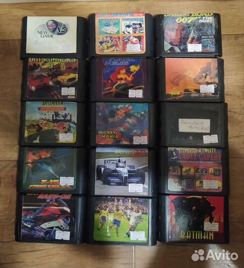 Картриджи Sega (Сега)