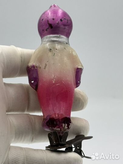 Елочные игрушки на реставрацию косманавт (1216)