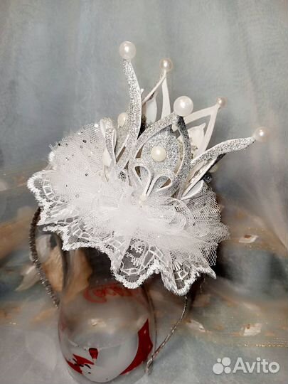 Корона для девочки, ободок на новый год,украшение