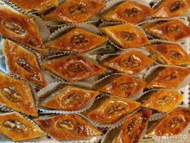 Домашний пахлава,кексы