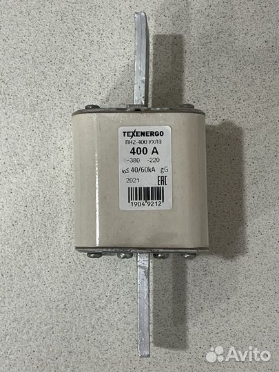 Плавкий предохранитель Техэнерго пн2-400 400А