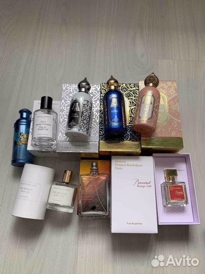 Пустые флаконы от духов