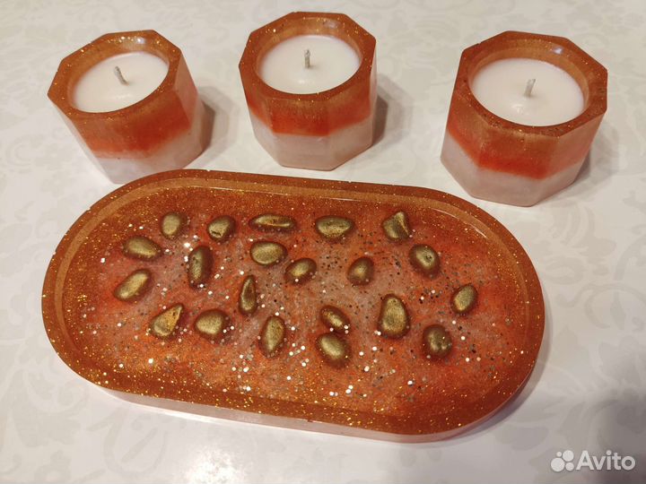 Свечи на подставке