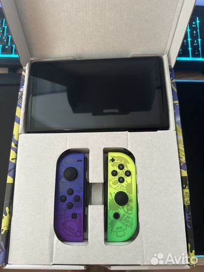 Nintendo switch oled splatoon 3 edition